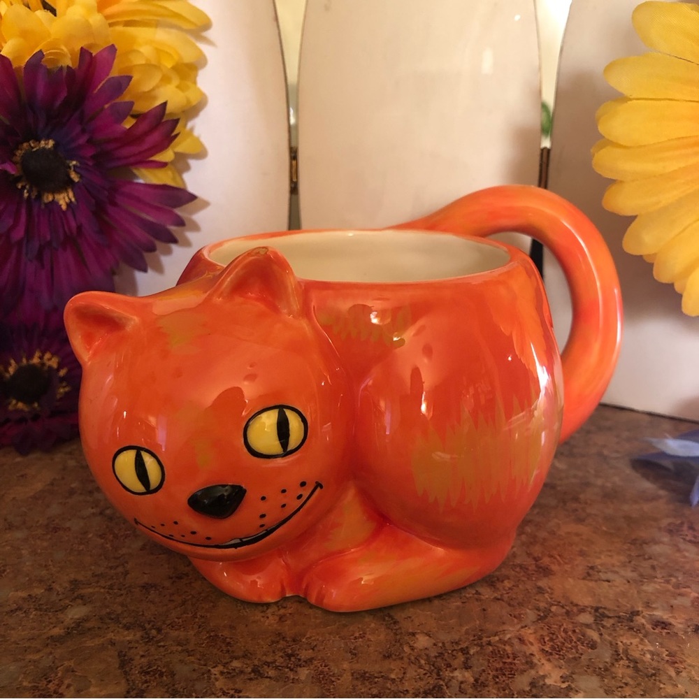 Vintage Cheshire Style, Carnation Coffee-Mate Creamer Promotional Cat Coffee Mug